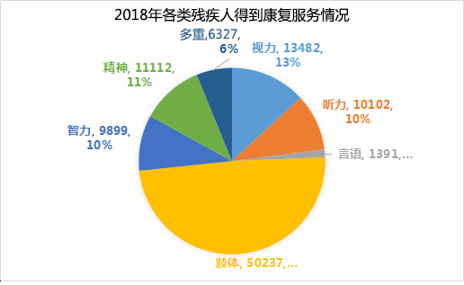 2018年全区残疾人事业发展统计公报(图1)