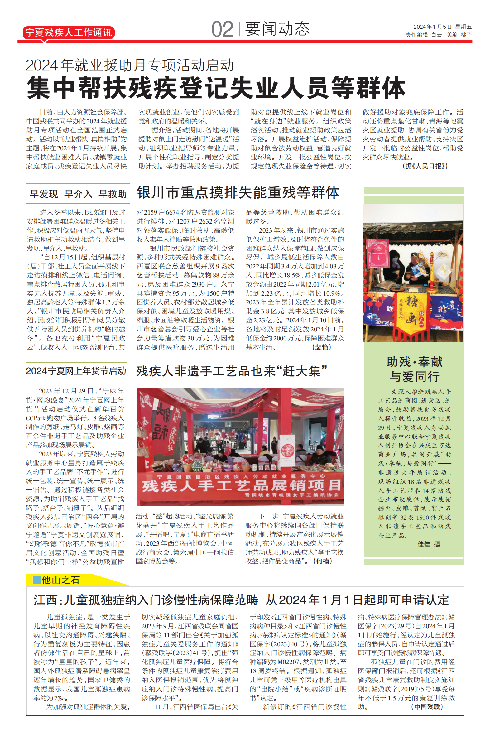 宁夏残疾人工作通讯第47期(图2)