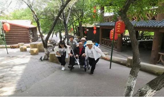 夏石嘴山市大武口区青山街道陪伴残疾人走进美丽乡村感受田园之美(图4)