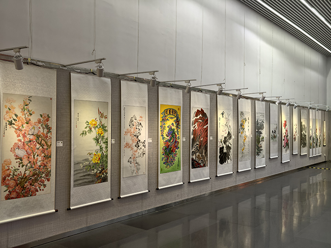 图为部分作品